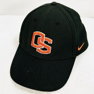 Oregon State Beavers Nike Team Baseball Hat Cap Adjustable Strapback Black NCAA